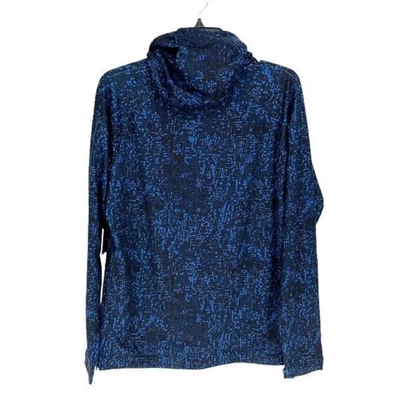 01.Algo Men's Performance Printed Adam Lon Sleeve Drawstring Hoodie NWT Medium - Picture 4 of 7